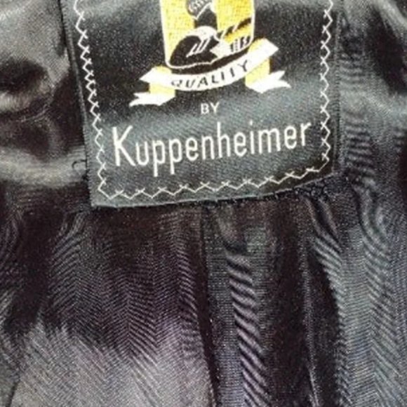 Kuppenheimer** Quality full length Wool Over coat Large - Picture 15 of 15